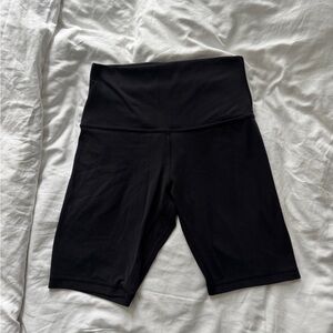 Lululemon Athletica Black Bike Shorts High-Waisted